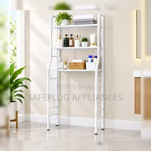 Rashnik 3-Layer Toilet Stand - Space Saving Bathroom Rack