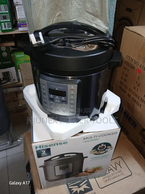 Hisense 6L Multi Cooker (Model HMC6MBK) - Brand New - 1