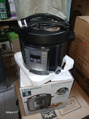 Hisense 6L Multi Cooker (Model HMC6MBK) - Mpya Kabisa