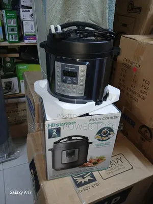 Hisense 6L Multi Cooker (Model HMC6MBK) - Brand New