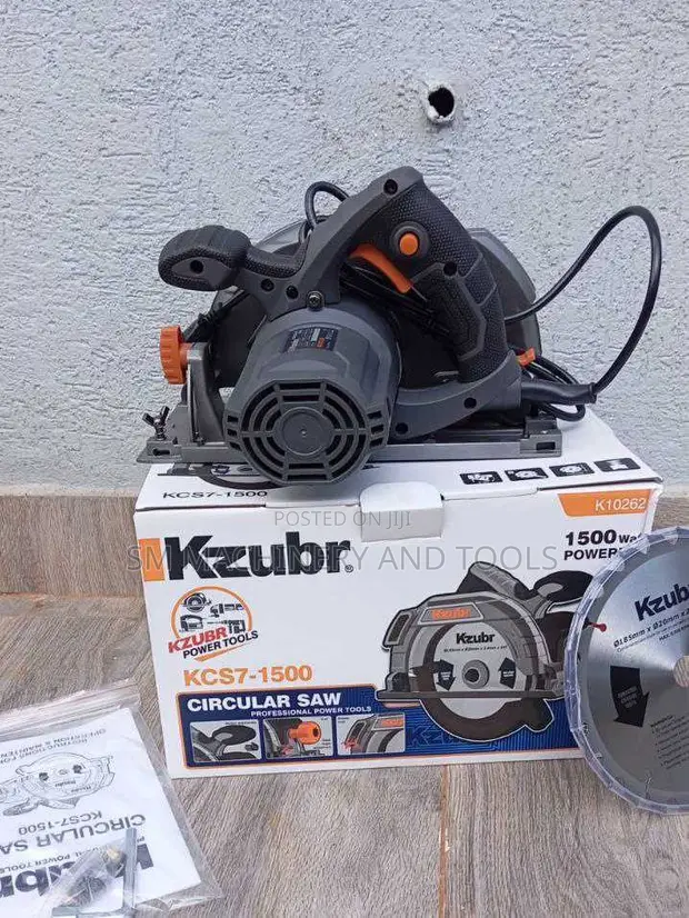 Kzubr KCS7-1500 7-Inch Electric Circular Saw 1500W - 1