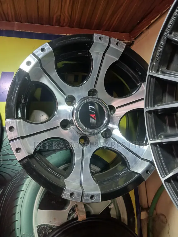 Rims za Chrome kwa V8, Fielder, Subaru, Demio - 1