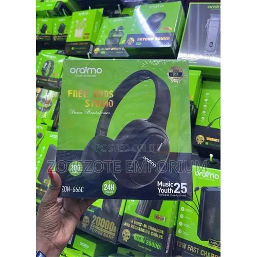 Oraimo Zon-666 HC Wireless Headphones - 1
