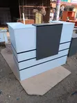Front 1.4m Reception Desk - 1