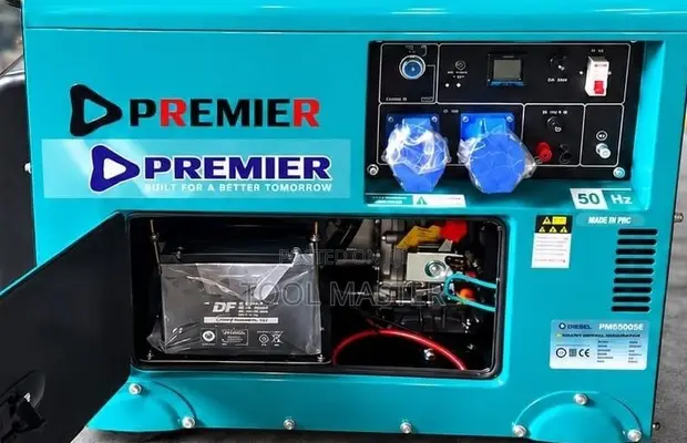 Premier PM6500SE 6.6kVA Silent Diesel Generator - 1