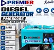 Premier PM6500SE 6.6kVA Silent Diesel Generator - 2