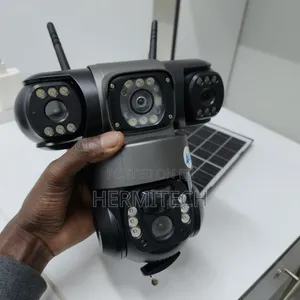 CCTV ya Solar ya Lenti Tatu ya 4G yenye Night Vision