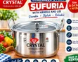 Quality Crystal Stainless Steel Sufuria 7L - 1