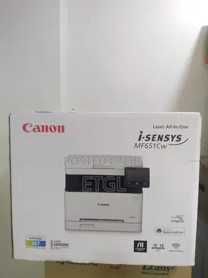 Canon i-SENSYS MF651Cw Wireless Colour 3-in-1 Printer ya Laser