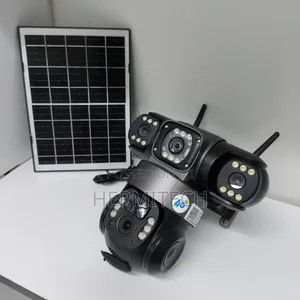 Triple Lens 4G Solar CCTV yenye Motion Alerts