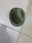 Sall Brim Jungle Green Fedora Hat - 2