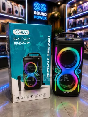 Portable Bluetooth Speaker 800W - Powerful Bass