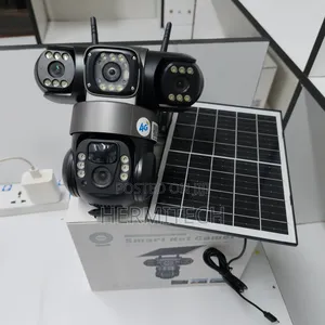 CCTV ya Solar ya 4G yenye Triple Lens kwa Maeneo ya Mbali