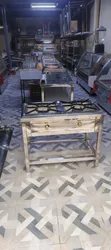 Glitter Pure Stainless Steel Two Burner Gas Cooker - 1
