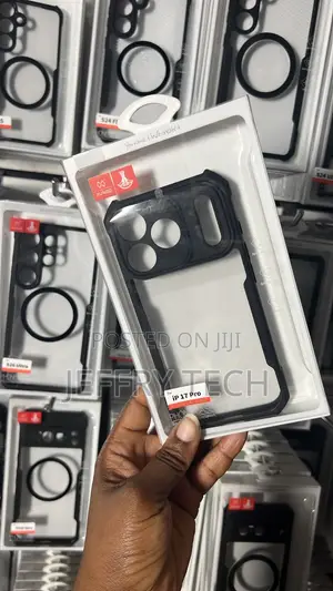 Kava Nyeusi ya Xundd ya Kuzuia Mshtuko kwa iPhone 17 Pro