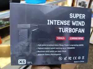 X6 Super Wind Turbofan High-Speed Electric Air Blower