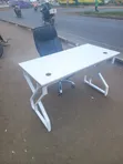Kikao cha Ofisi cha 1.2m na Kiti cha Ngozi - 2