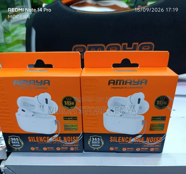 Amaya Airbuds 6 ANC Wireless Earbuds - 1