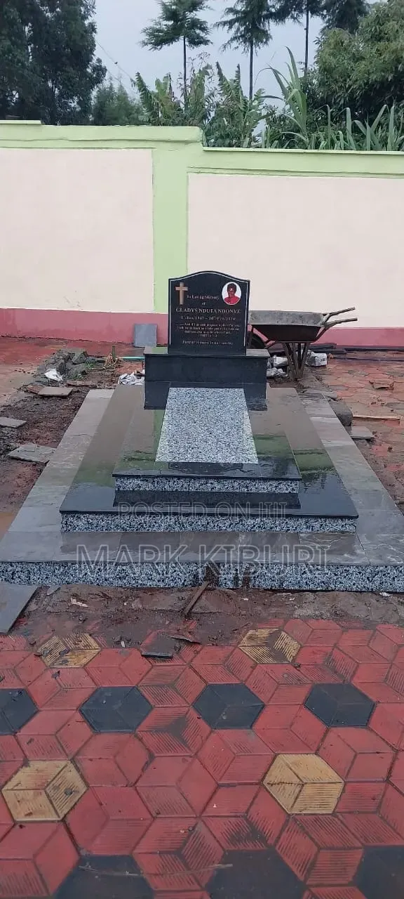 Granite Grave Construction - 1
