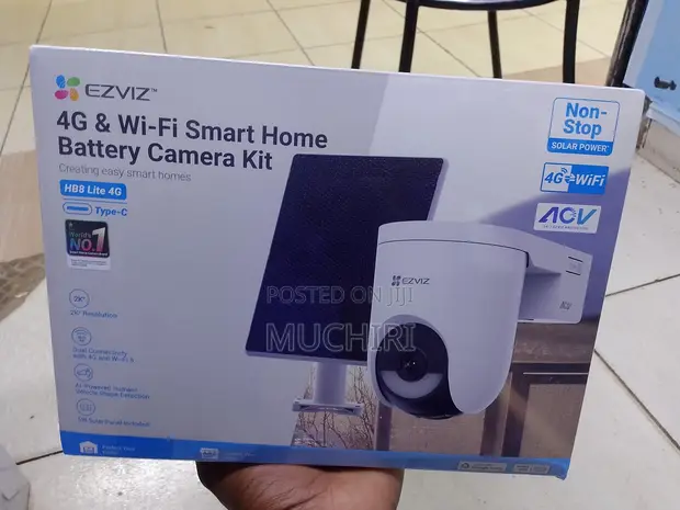 EZVIZ HB8 Lite 4G/Wi-Fi Kamera ya Betri ya Smart - 1
