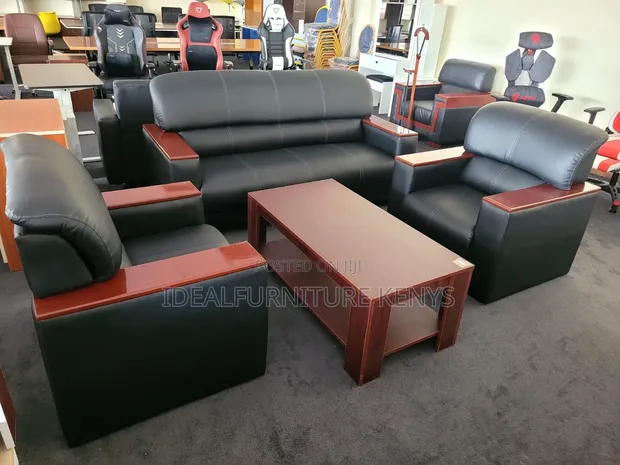 Heavy Duty Office Sofa - Brand New - 1