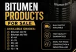 Bidhaa za Bitumen - 80/100, K1-60, MC-30 - 1