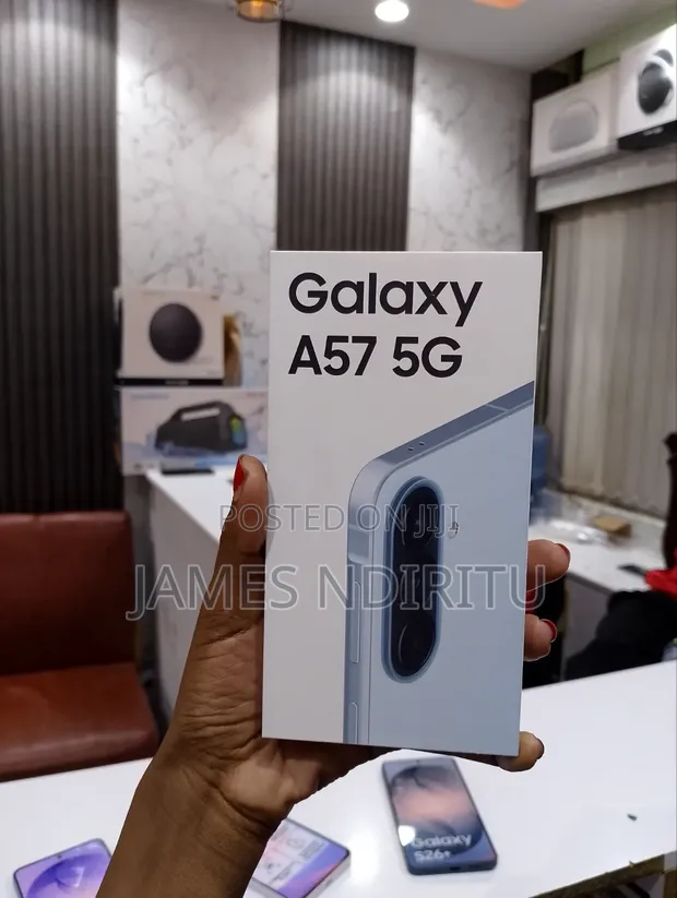 Samsung Galaxy A57 256GB Mpya Bluu - 1