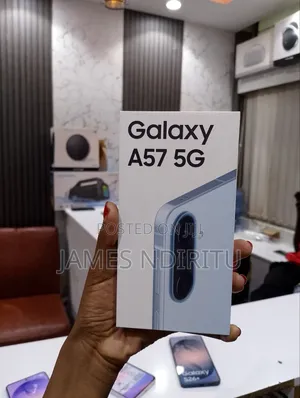 Samsung Galaxy A57 256GB Mpya Bluu