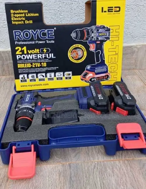 Royce 21V Brushless Impact Drill (RBLEID-21V-10) - 1