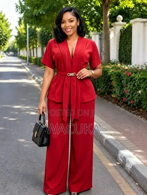 Zara Two-Piece Set - Top & Trousers