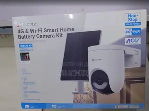EZVIZ HB8 4G/Wi-Fi Camera Kit with Solar Panel