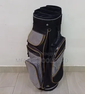 Mfuko wa Golfi Nyeusi na Grey Uliotoka Uingereza