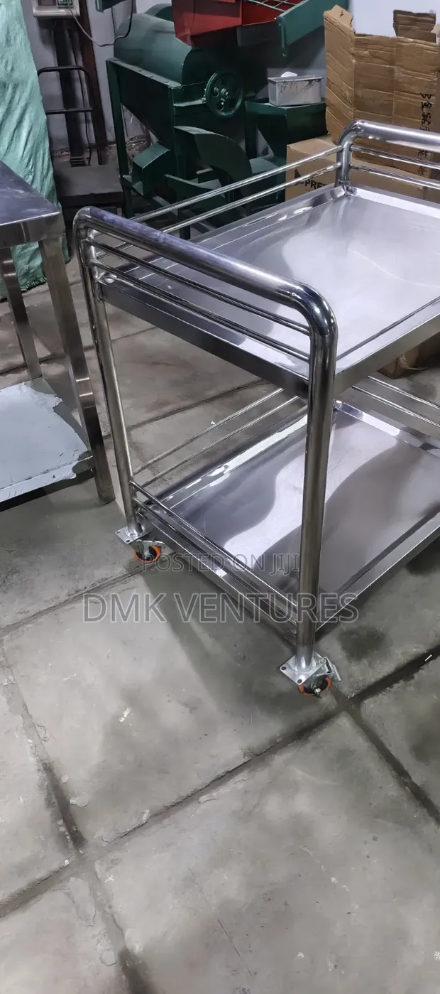 Trolley ya Chakula ya Chuma cha Kutuliza Ubora Uliohakikishwa - 1