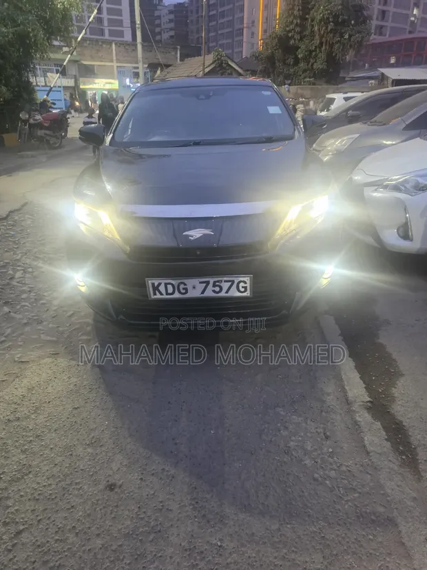 Toyota Harrier 2014 Black - 1