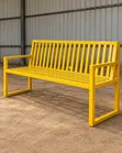 Outdoor Bench - 3 Seater, Portable - 1