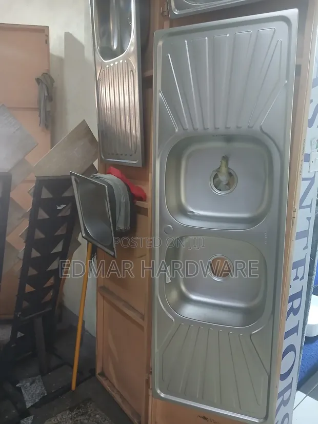 Sink Mpya ya Aico Double Bowl yenye Double Drain - 1