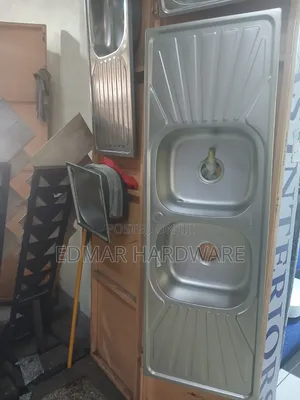 Sink Mpya ya Aico Double Bowl yenye Double Drain