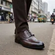 Viatu vya Ngozi vya Wanaume vya Flat - Vipya Kabisa - 2