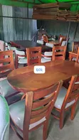 Mahogany Dining Set - Seats 6 - 1