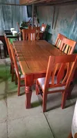 Mahogany Dining Set - Seats 6 - 2