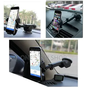 Adjustable Long Neck Dashboard/Windscreen Phone Cradle