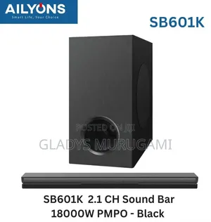 Ailyons SB601K 2.1ch Multimedia Soundbar System
