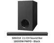 Ailyons SB601K 2.1ch Multimedia Soundbar System - 2