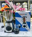 Electromate Stainless Glass Jug 2-in-1 Blender - 2