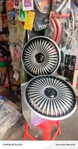Vifuniko vya Magurudumu vya Inchi 16 za Mtindo wa Turbine na Kofia Nyeusi ya Kituo - 1