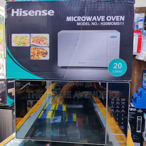 Hisense 20L Digital Microwave (Fedha) - 1