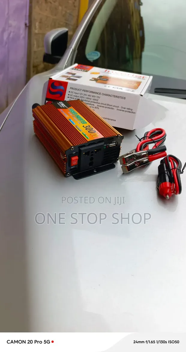 Best 300W Power Inverter with AC Outlets & USB - 1