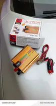 Inverter ya Umeme ya Dhahabu ya 300W Mpya na Klipu za Alligator - 2