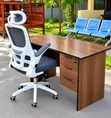 Boss Office Products Ofisi Seti na Viti vinavyozunguka vya Mikono Vinavyoweza Kurekebishwa - 1