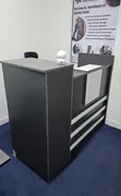 Boss Office Products Dawati la Mapokezi 1.4m na Hifadhi - 1
